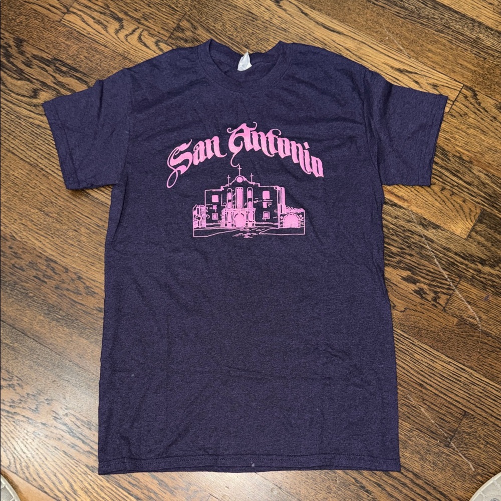 San Antonio Graphic Men's T-Shirt - Purple